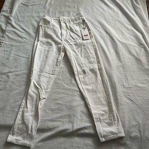 White high rise Jeans
